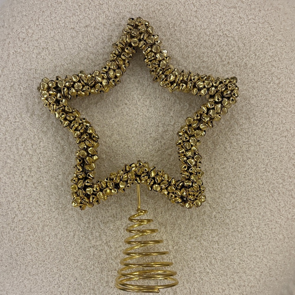 Gold Star Tree Topper